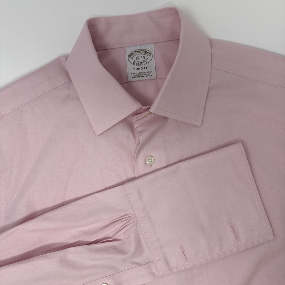 Brooks Brothers Pink Dress Shirt - Soho Fit
